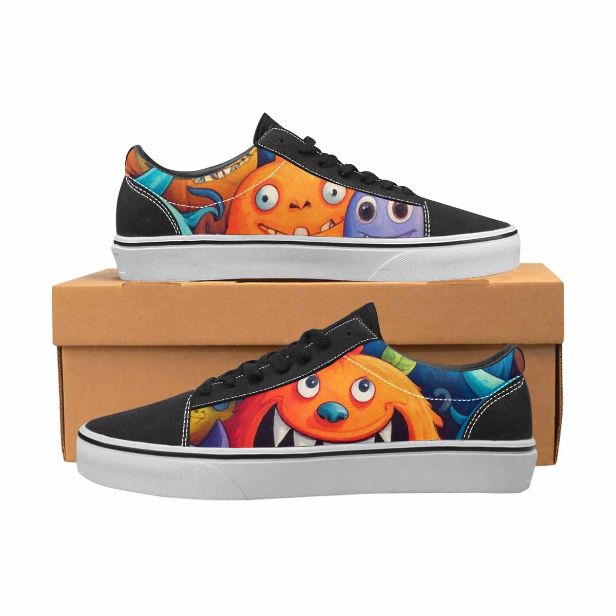 WOMEN'S Monsters (general) Lace-Up Canvas Dreamlike Shoes