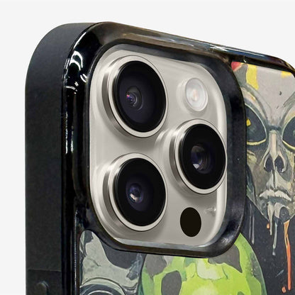 iPhone 16 Pro Max Case — Aliens Camo Aliens Pattern Hundreds Of, Customized Protective Case