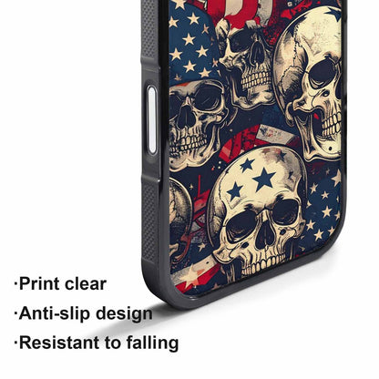 iPhone 17 Pro Case — Skull Dark Art Gothic Print Gothic, Custom Made Phone Cover
