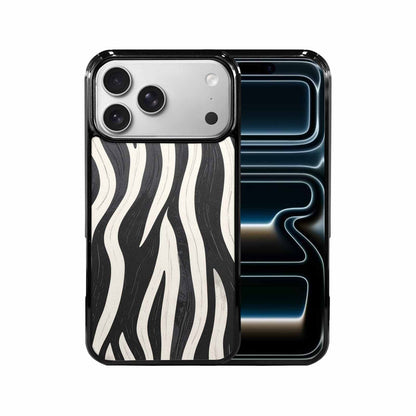 iPhone 17 Pro Max Case — Modern Zebra Stripe Animal Print, Custom Designed Case Cover