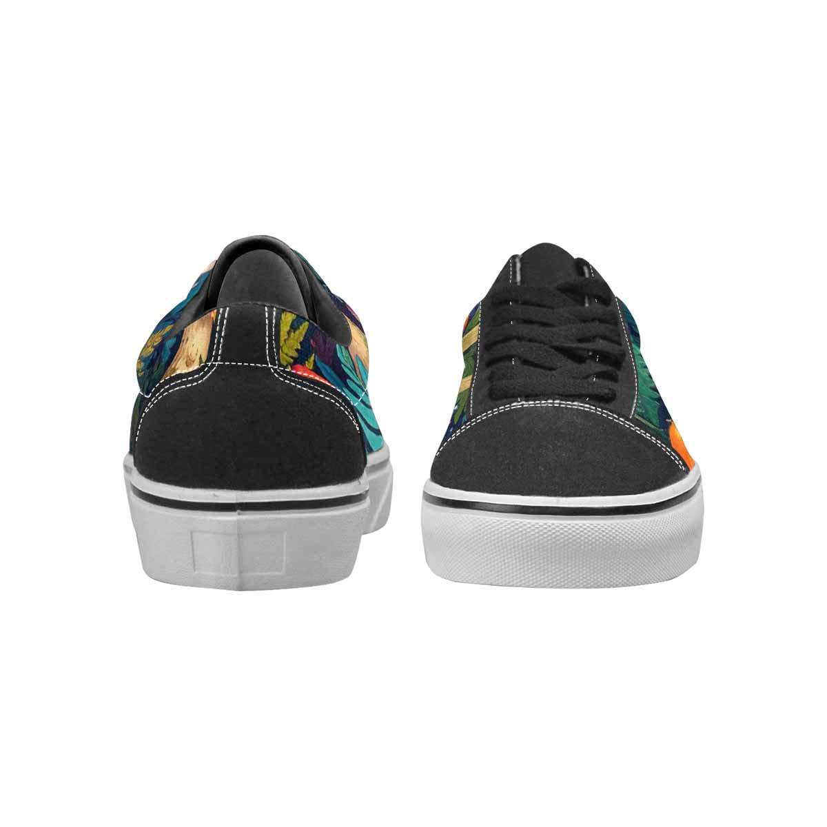 WOMEN'S Mushrooms  Botanical Mushrooms Lace-Up Canvas Aesthetic Custom Shoes