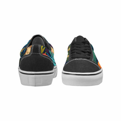 WOMEN'S Mushrooms  Botanical Mushrooms Lace-Up Canvas Aesthetic Custom Shoes