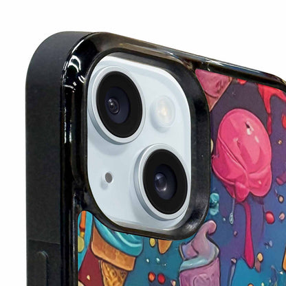 iPhone 15 Plus Case — Ice Cream Motif Ice Cream Motifs, Custom Phone Case
