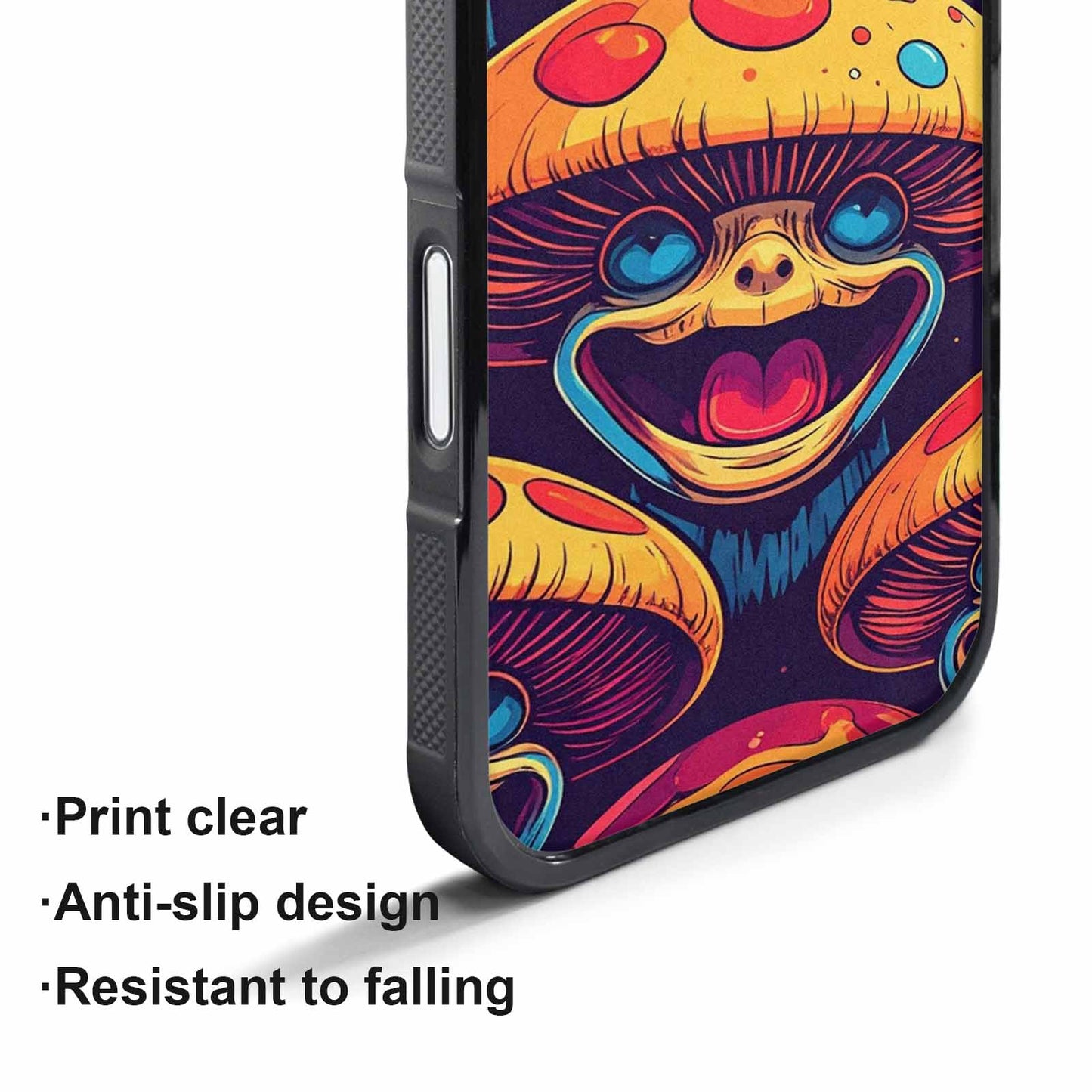 iPhone 17 Pro Max Case — Retro Mushroom Cartoon Art Retro Vintage, Custom Made Phone Cover
