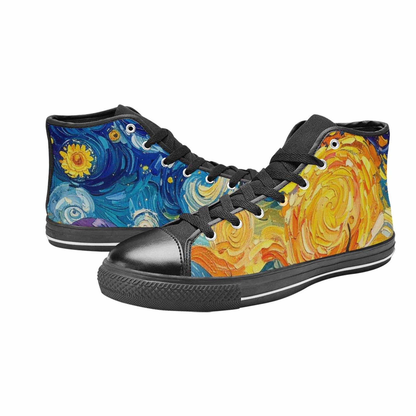 WOMEN'S Blend All Versions High Top Canvas Cottagecore Shoes