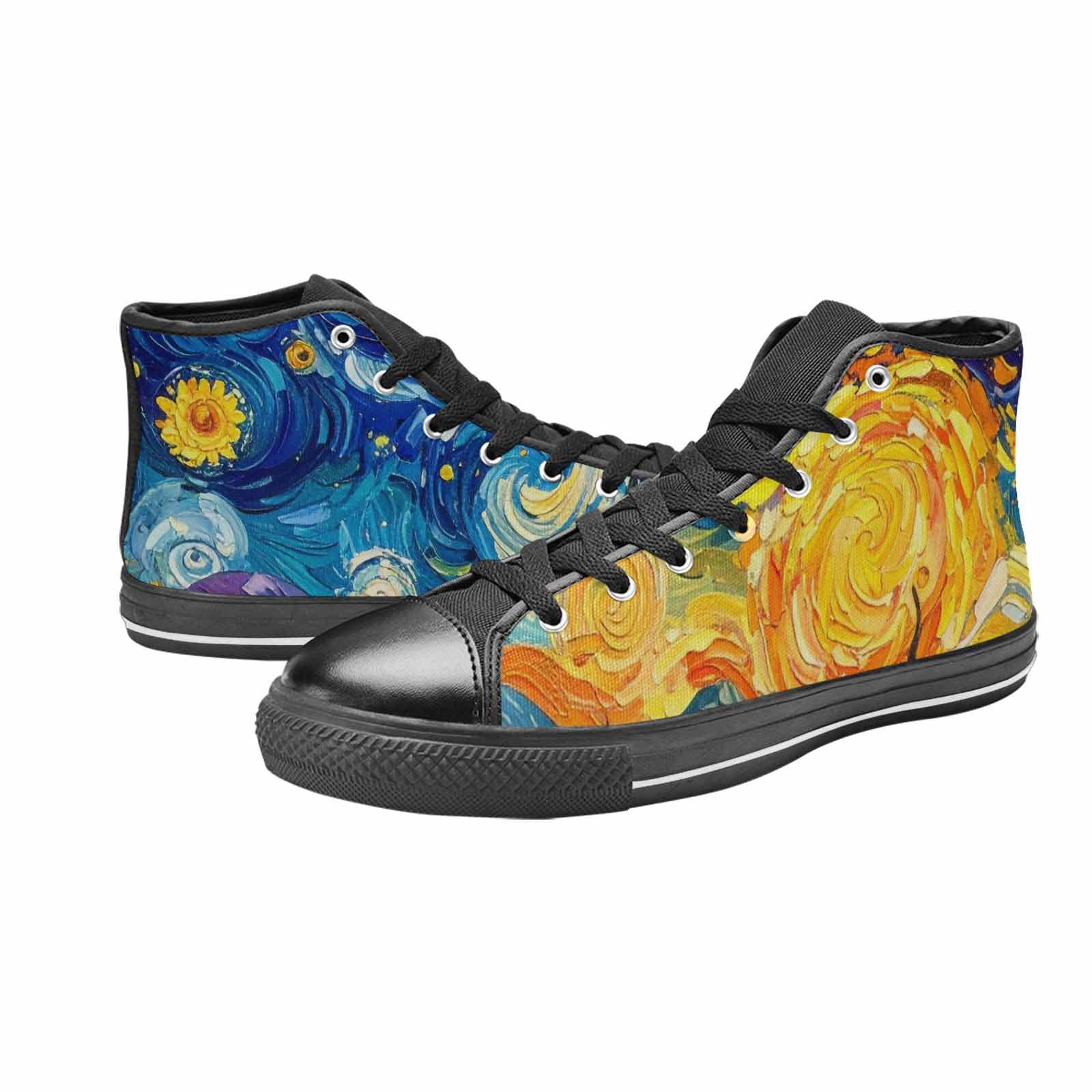 WOMEN'S Blend All Versions High Top Canvas Cottagecore Shoes