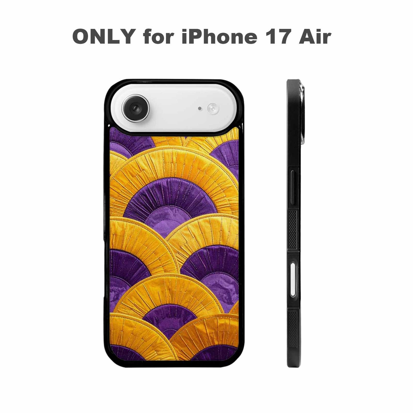 iPhone 17 Air Case — Vivid Camo Intersex Pride Camo, Custom Printed Phone Case