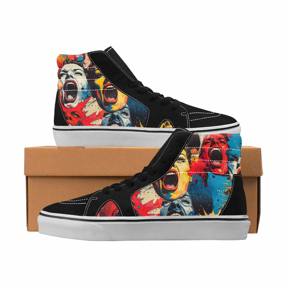 MEN'S Retro Comic Book Style Halftone 7 Ferion
