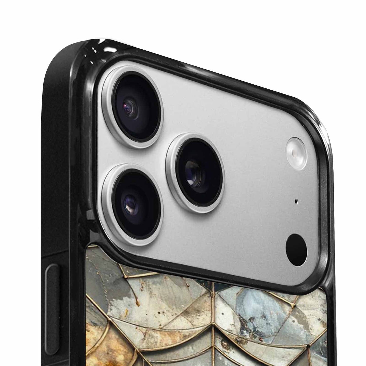 iPhone 17 Pro Case — Foil Galaxy Art Spider Galaxy Space, Unique Phone Case Design