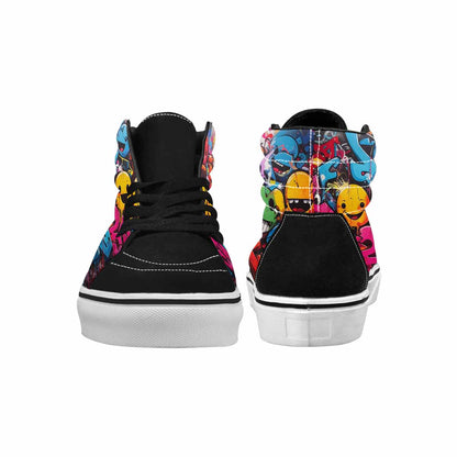 MEN'S Graffiti Skull Spray Paint Ferion