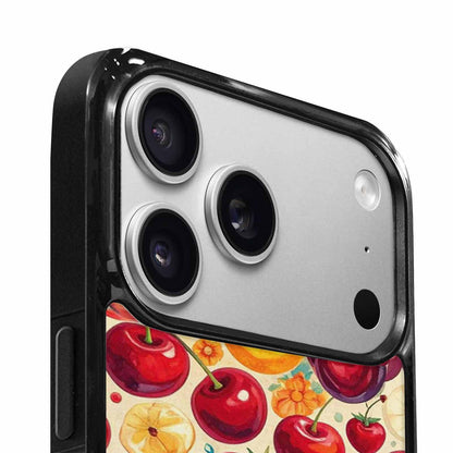 iPhone 17 Pro Case — Small Cherry And Fruit Print Original, Customized Protective Case