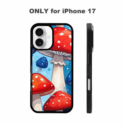 iPhone 17 Case — Vivid Winter Mushroom Cartoon Cute, Unique Phone Case Design