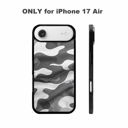 iPhone 17 Air Case — Grey Camo Print Camo, Custom Made Phone Cover
