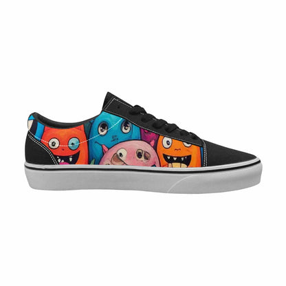 WOMEN'S Monsters (general) Lace-Up Canvas Y2K Custom Shoes