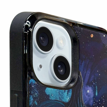 iPhone 15 Plus Case — Eamless Repeating Pattern Of Overlapping Pumpkin, Custom Made Phone Cover