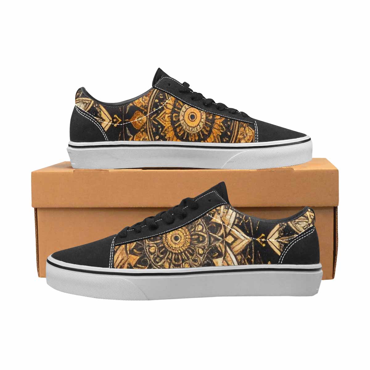 WOMEN'S Mandala Canvas Lace-Up Aesthetic Shoes