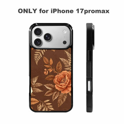 iPhone 17 Pro Max Case — Vintage Botanical Art Pattern Floral, Custom Phone Case