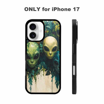 iPhone 17 Case — Aliens Pattern Hundreds Of Alien Scifi, Custom Print Case Cover