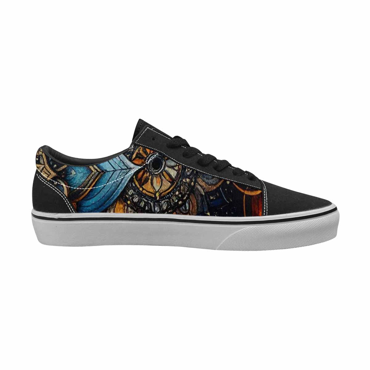 WOMEN'S Mandala Medallion Lace-Up Canvas Aesthetic Shoes