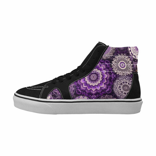 MEN'S Mandala High Top Canvas Vivid Sneakers