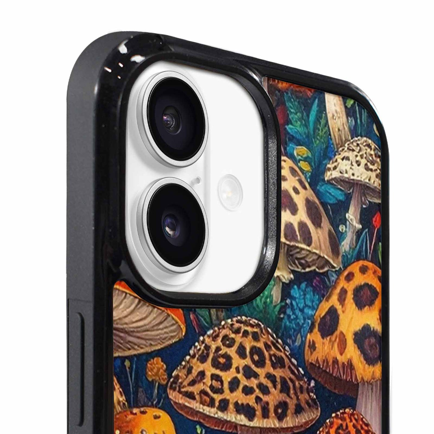 iPhone 17 Case — Mushrooms Pattern Hundreds Of Original Art, Custom Printed Phone Case