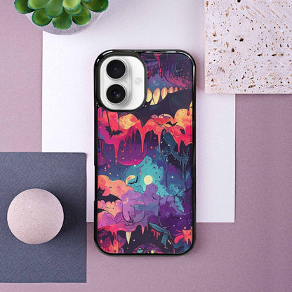 iPhone 16 Case — Vampire Fangs Bats Vampire Fangs And, Custom Made Phone Cover