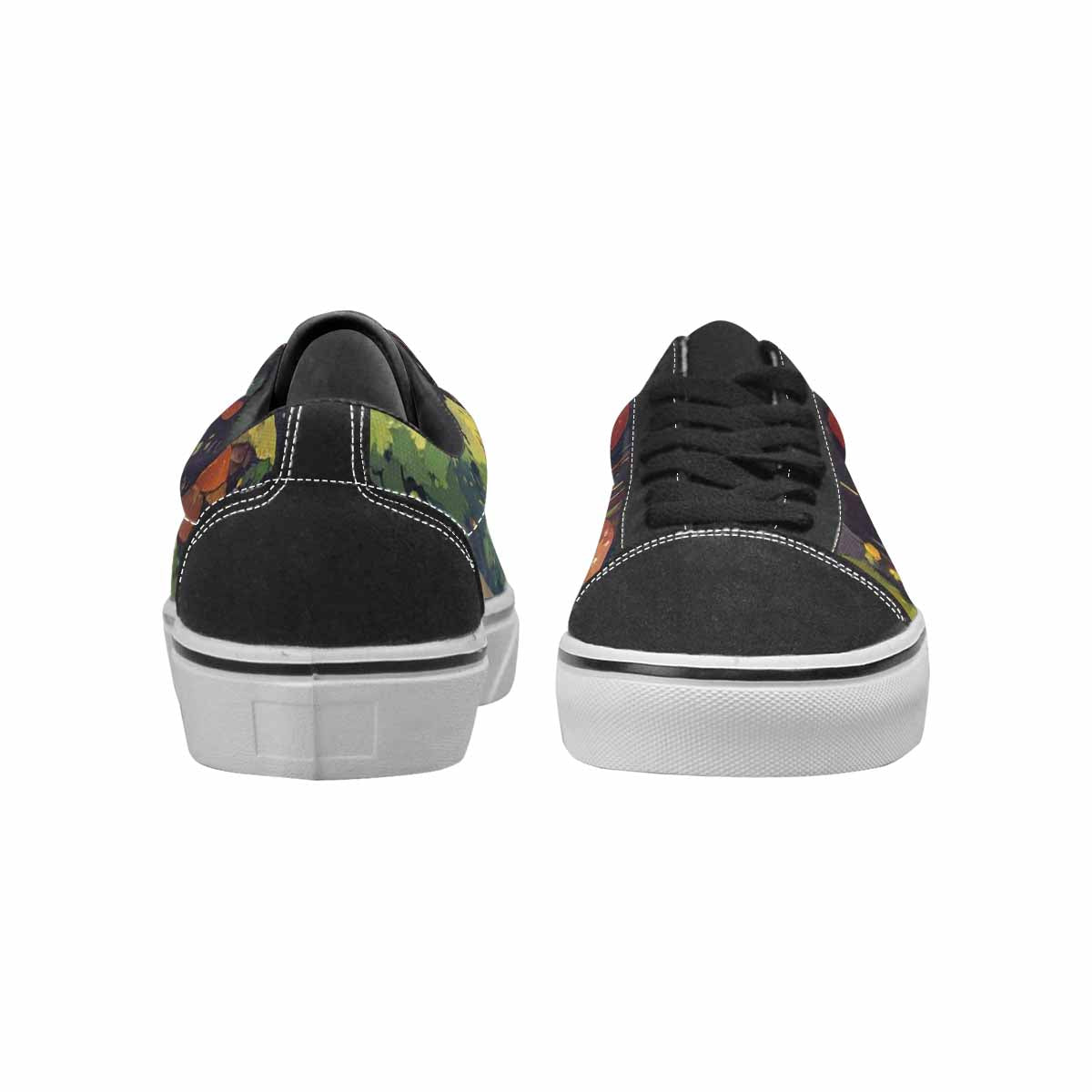 WOMEN'S Mushrooms  Camo Mushrooms Lace-Up Canvas Y2K Custom Shoes
