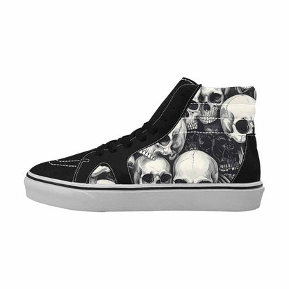 MEN'S Skull Splatter Black White 10 Ferion