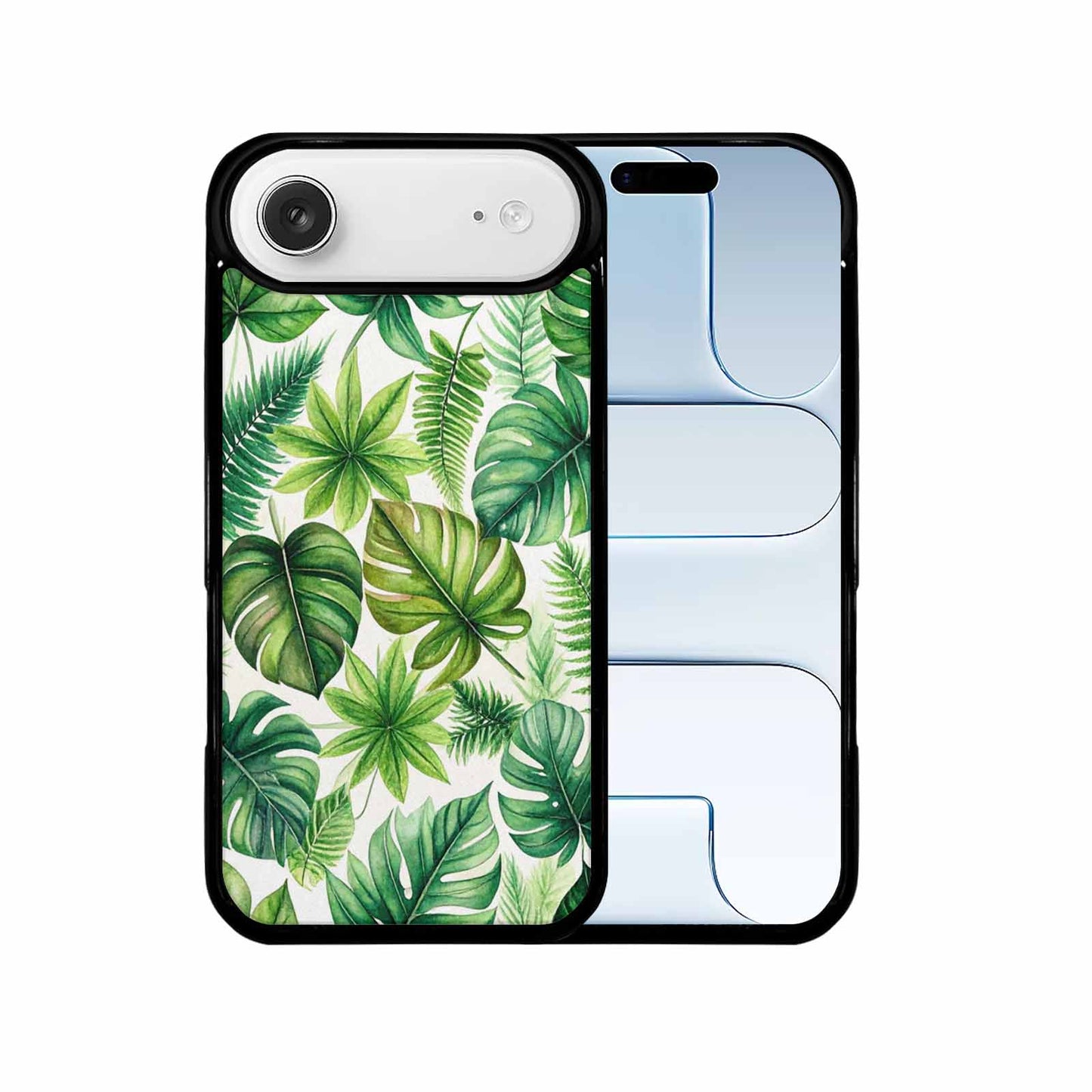 iPhone 17 Air Case — Small Seven Point Palmate Leaf Floral, Custom Printed Phone Case
