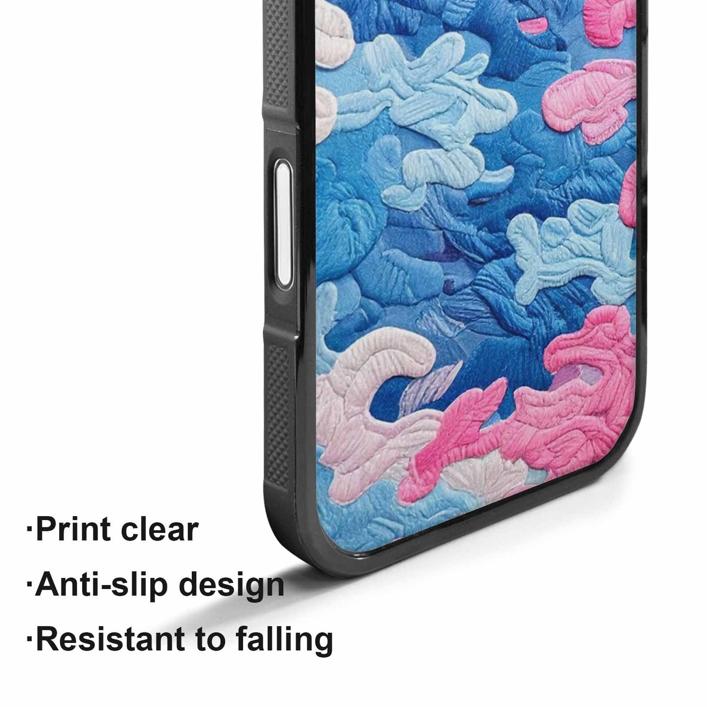 iPhone 17 Case — Vivid Camo Transgender Camo, Unique Phone Case Design