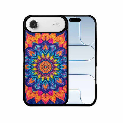 iPhone 17 Air Case — Tie Dye Mandala Art Seamless Tie, Custom Phone Case