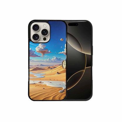 iPhone 16 Pro Max Case — Surrealist Desert Dreamscape Custom, Custom Printed Phone Case