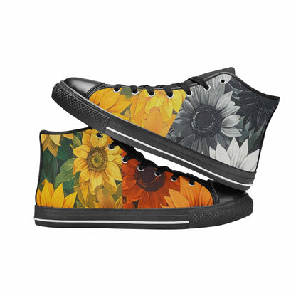 WOMEN'S Blend Melt Them High Top Canvas Aesthetic Shoes