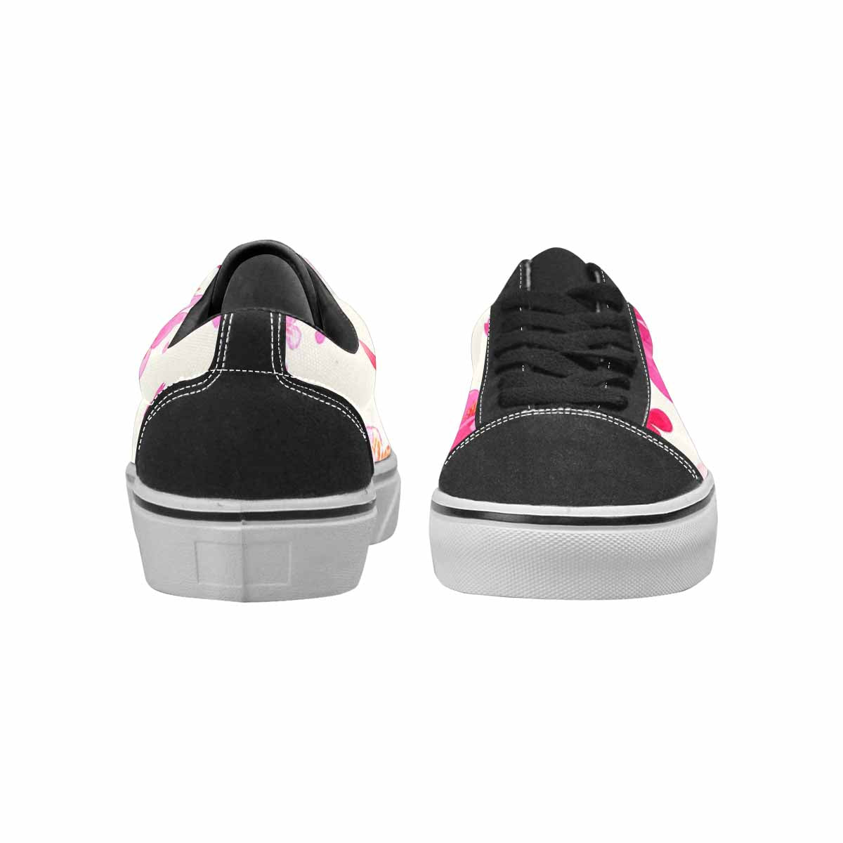 WOMEN'S Cherry Blossom Branch Cherry Lace-Up Canvas Dreamcore Shoes