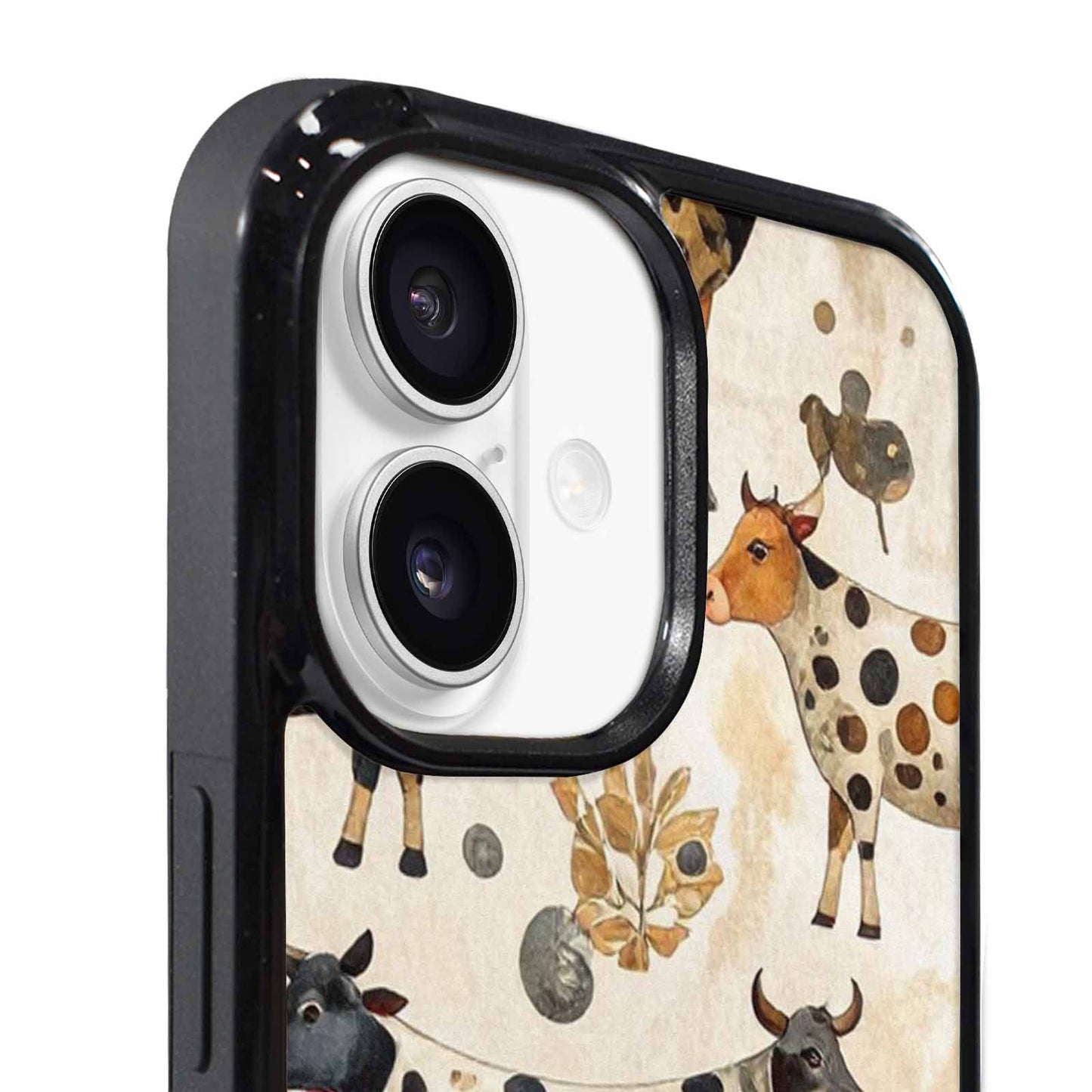 iPhone 17 Case — Small Cow Animal Print Animal Print, Original Design Phone Case