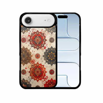 iPhone 17 Air Case — Small Mandala Pattern Randomly Varying Floral, Customized Protective Case