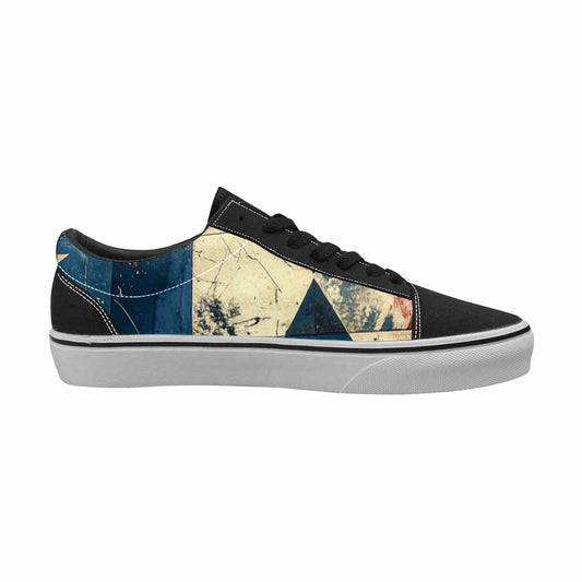 MEN'S American Flag Stars Canvas Lace-Up Neon Fantasy Sneakers