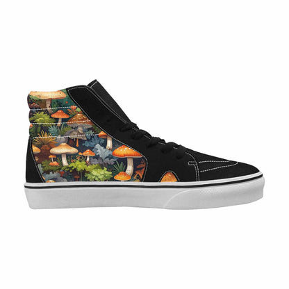 MEN'S Mushrooms  Camo Mushrooms High Top Canvas Y2K Custom Shoes