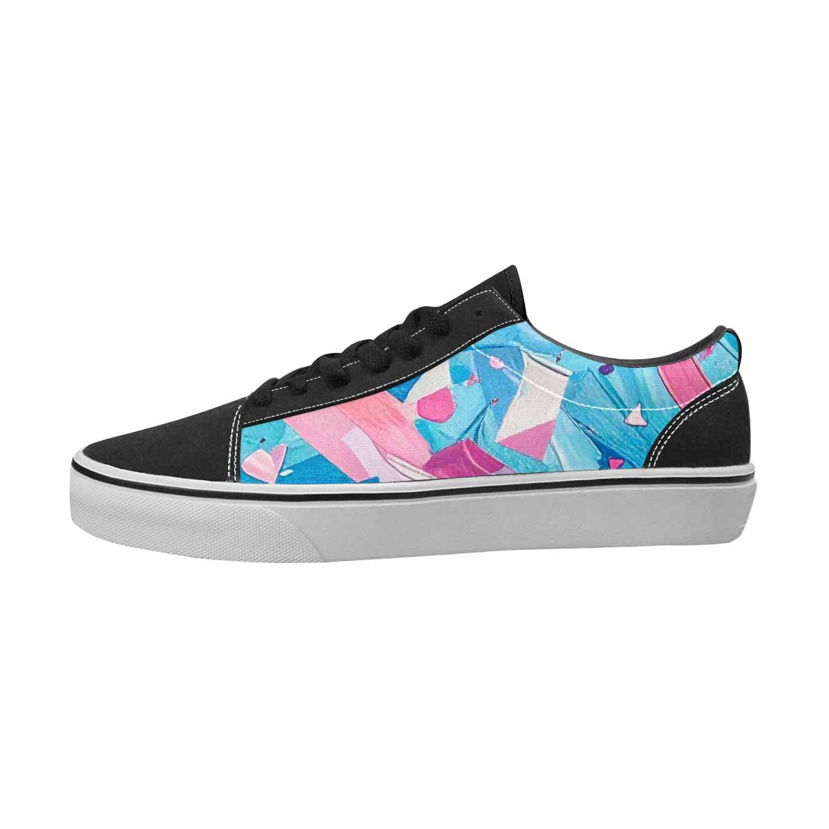 MEN'S Pride Canvas Graphic Print Kaleidoscope Shoes