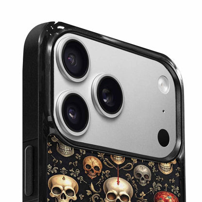 iPhone 17 Pro Max Case — Skull Dark Art Gothic Print Gothic, Personalized Phone Case