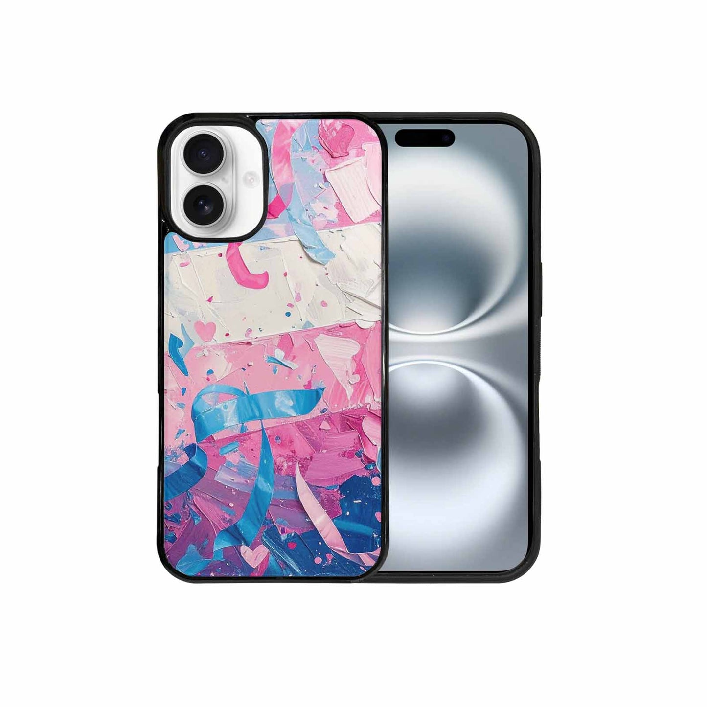 iPhone 16 Plus Case — Transgender Pride Flag Trans Pride Flag, Original Design Phone Case