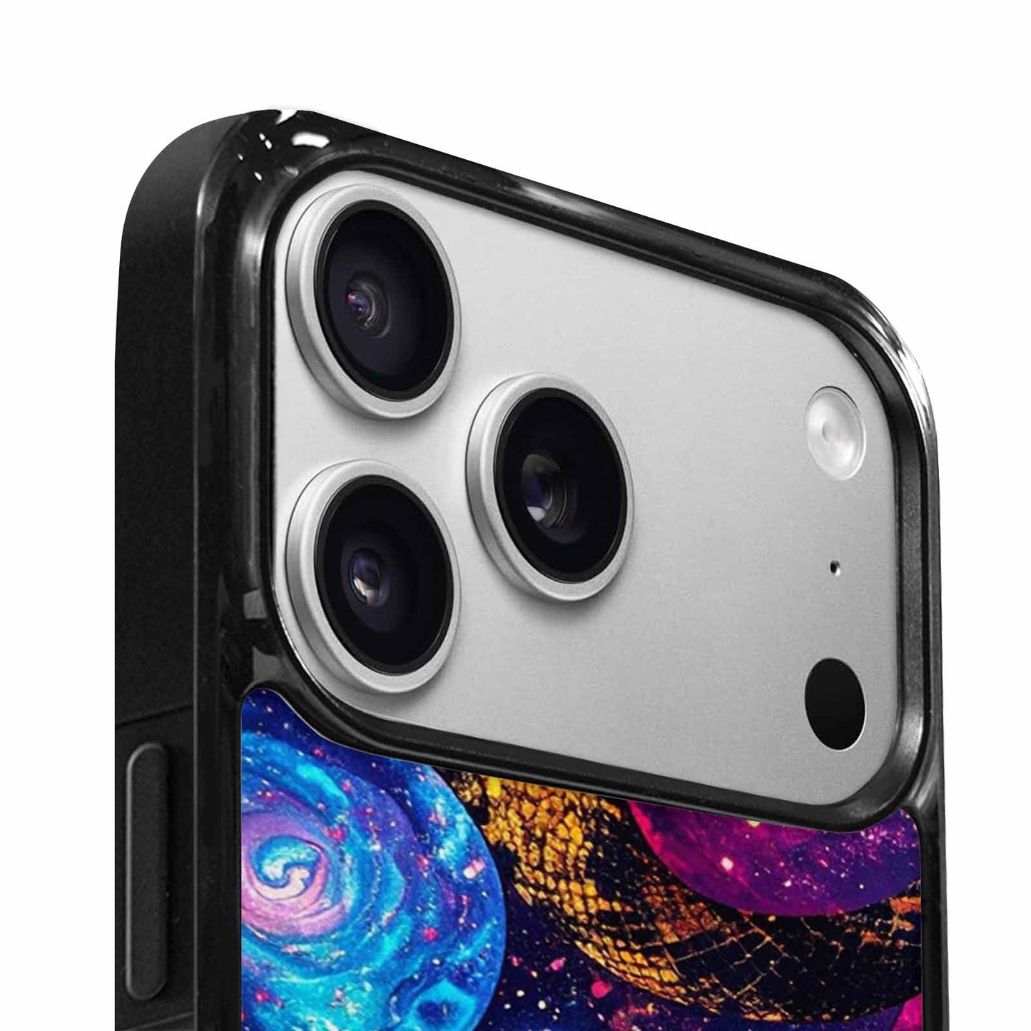 iPhone 17 Pro Case — Snake Print Galaxy Seamless Pattern Animal, Custom Art Phone Cover
