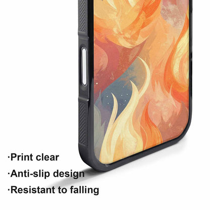 iPhone 17 Pro Max Case — Retro Easter Flame Retro Vintage, Custom Art Phone Cover