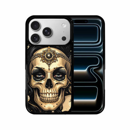 iPhone 17 Pro Case — Skull Dark Art Gothic Print Gothic, Custom Made Phone Cover