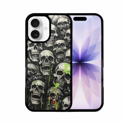 iPhone 17 Case — Rainbow From Skull\'s Mouth Gothic Skulls, Custom Designed Case Cover