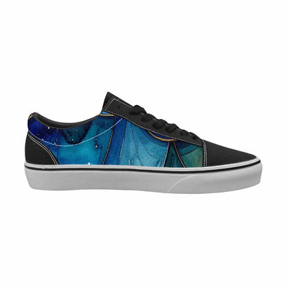 WOMEN'S Mermaid Scale Canvas Lace-Up Y2K Sneakers