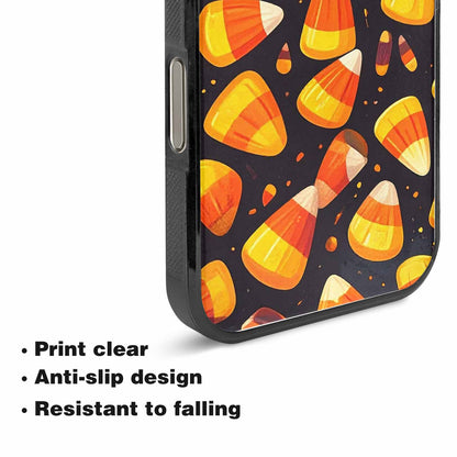 iPhone 15 Pro Max Case — Halloween Candy Corn, Custom Phone Case