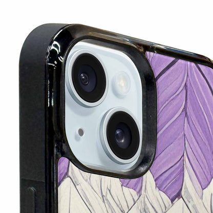 iPhone 15 Plus Case — Genderqueer Flag Color Theme Small Rainbow, Custom Made Phone Cover