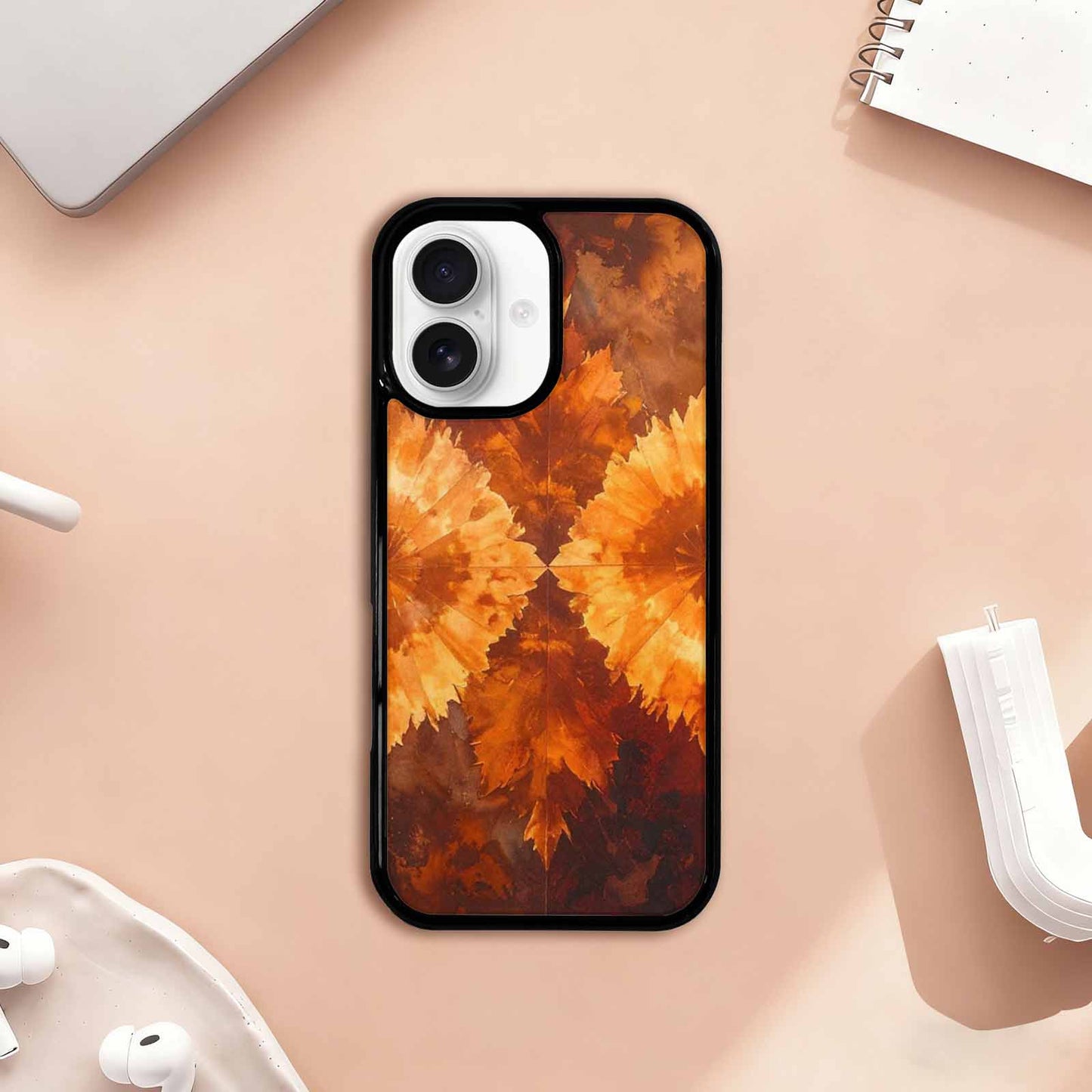 iPhone 17 Case — Seamless Repeating Pattern Of Tie Dye, Custom Print Case Cover