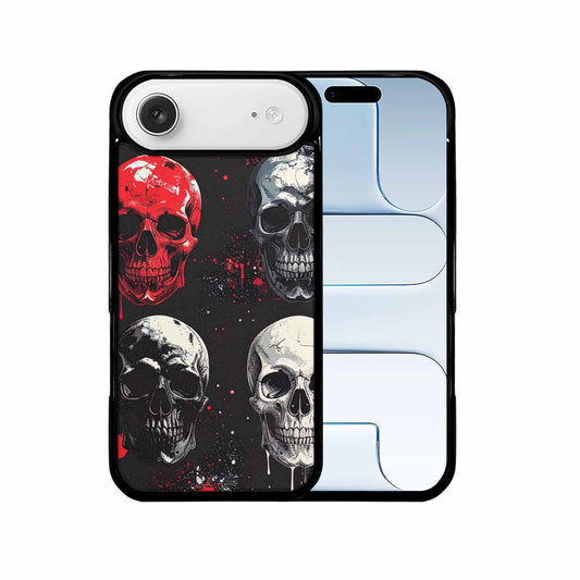 iPhone 17 Air Case — Skull Dark Art Gothic Print Gothic, Custom Phone Case